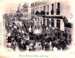 ORAN - FETES DU MILLENAIRE - 1902 